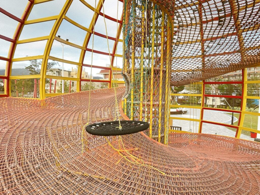 洋蔥大福內部攀爬網