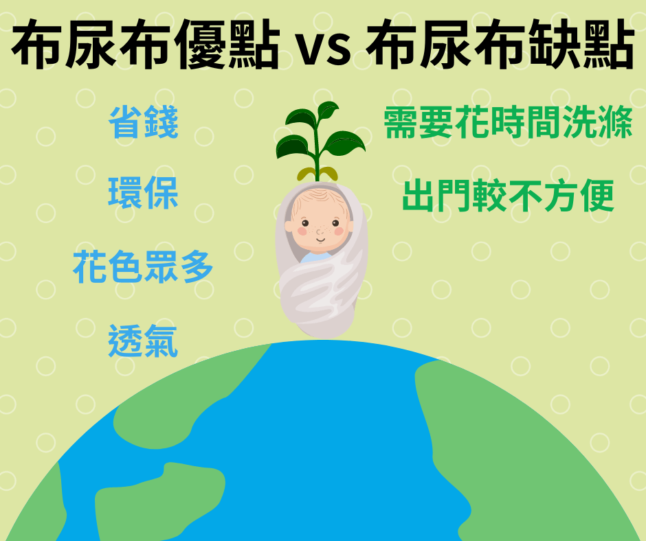 布尿布缺點＆缺點