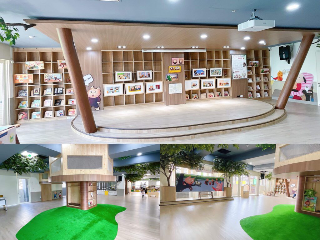 攀爬樹屋＋閱讀區