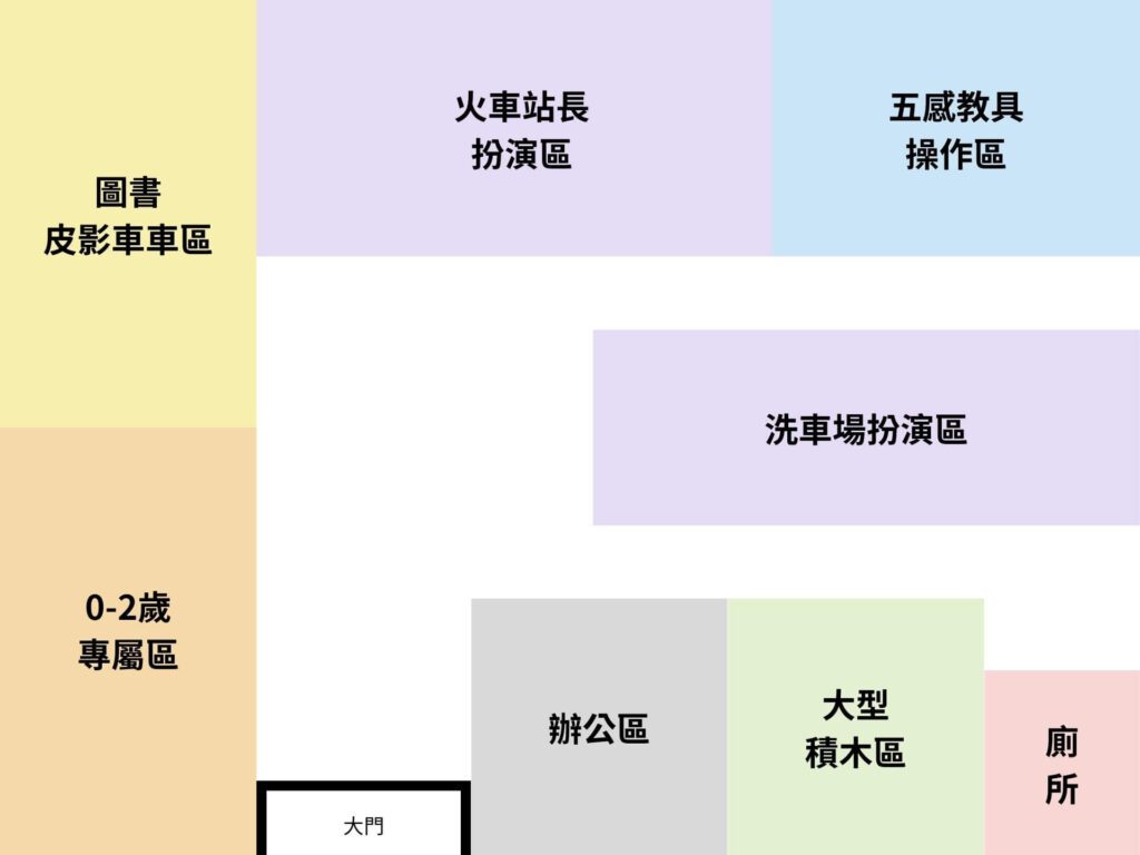 楊梅雙榮親子館館內圖