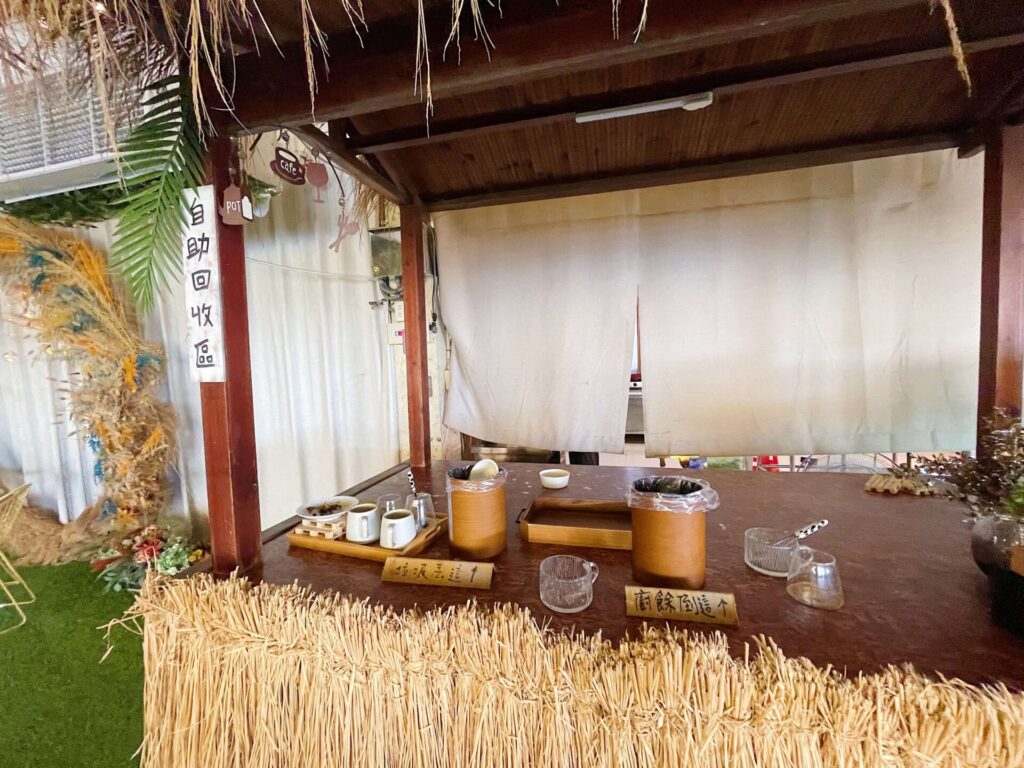 萬大牧場補乳室點餐區