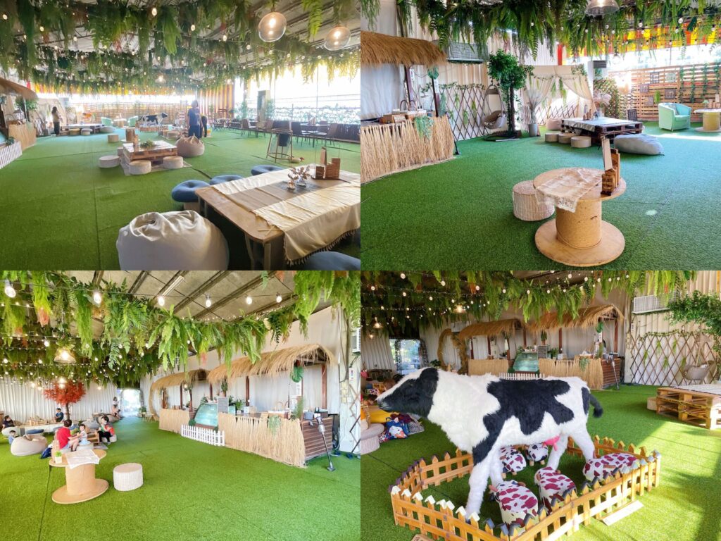 萬大牧場補乳室用餐環境